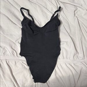 SKIMS Black Shapewear Bodysuit